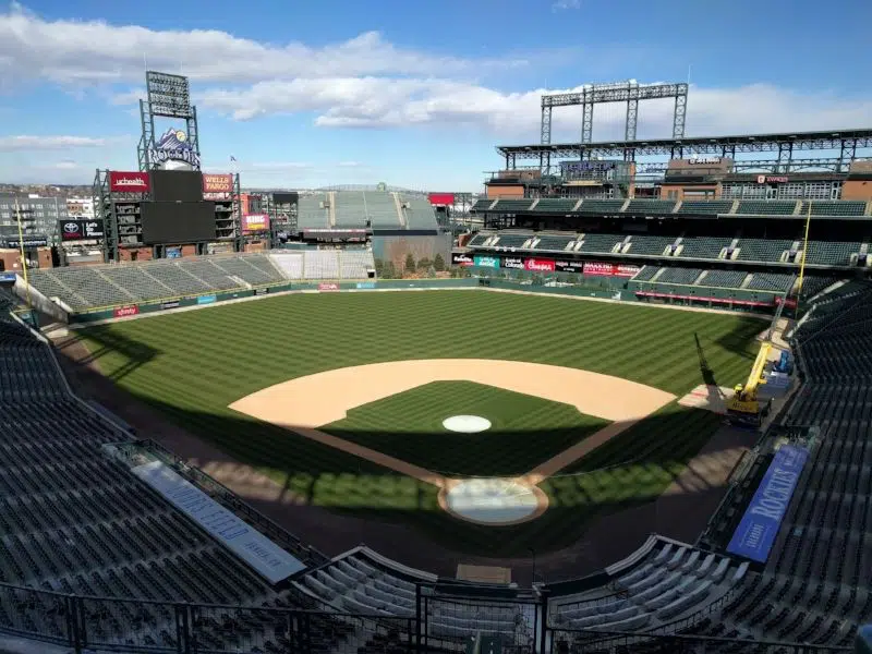 Coors Field in downtown Denver, Colorado