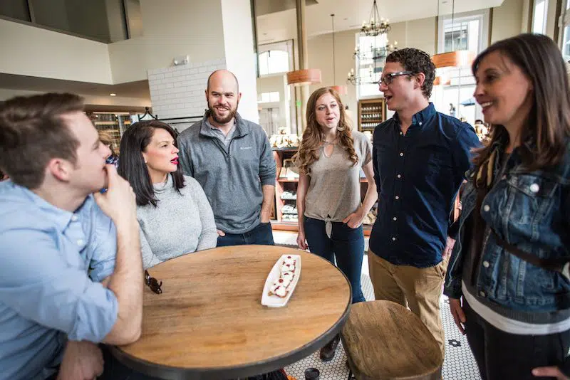 Guests at Mercantile Dining and Provisions in Denver Union Station