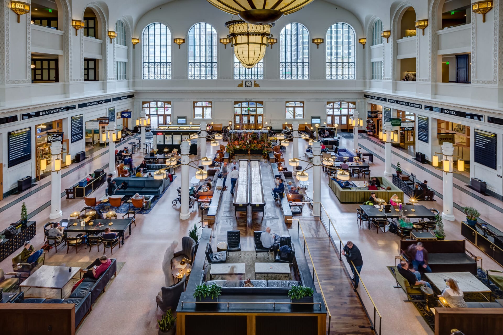 Union Station is a classic part of Denver history, renewed for today’s visitors and locals