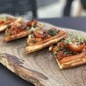 Flatbreads with Local Greens
