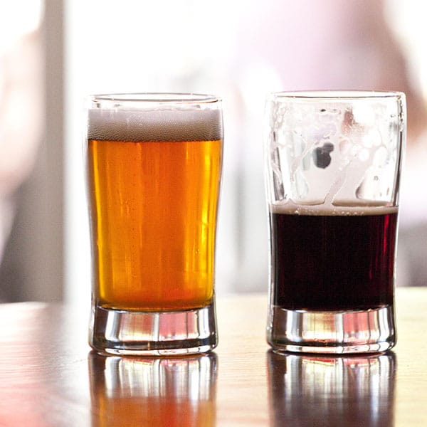 A beer tasting at a Denver craft brewery