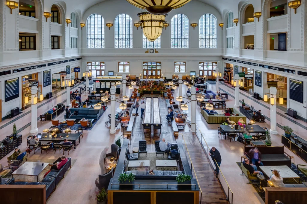 Union Station is a classic part of Denver history, renewed for today’s visitors and locals