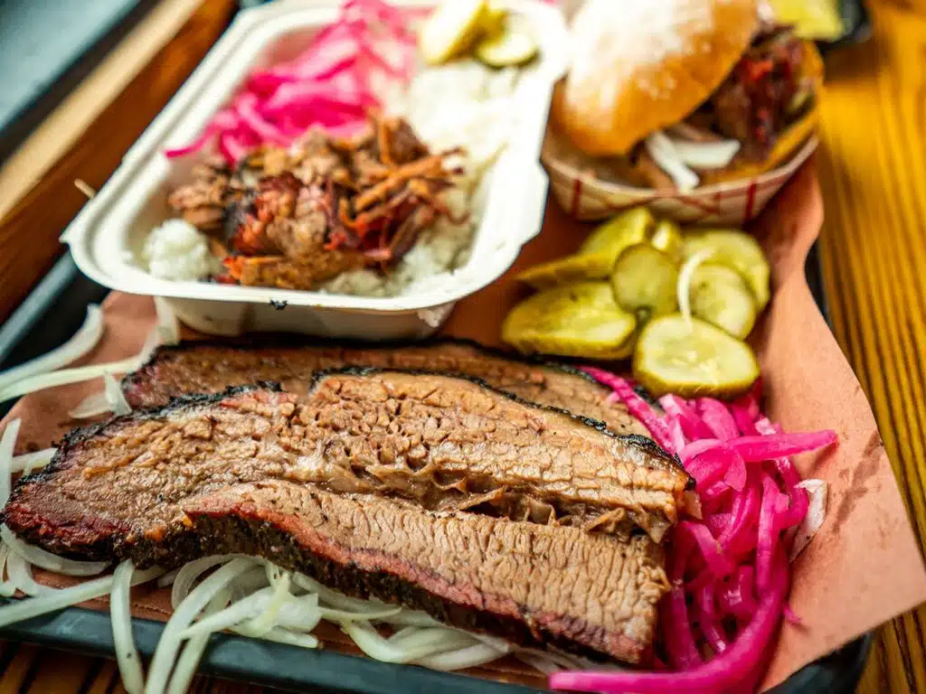 Brisket and other smoked meats by Pit Fiend Barbecue