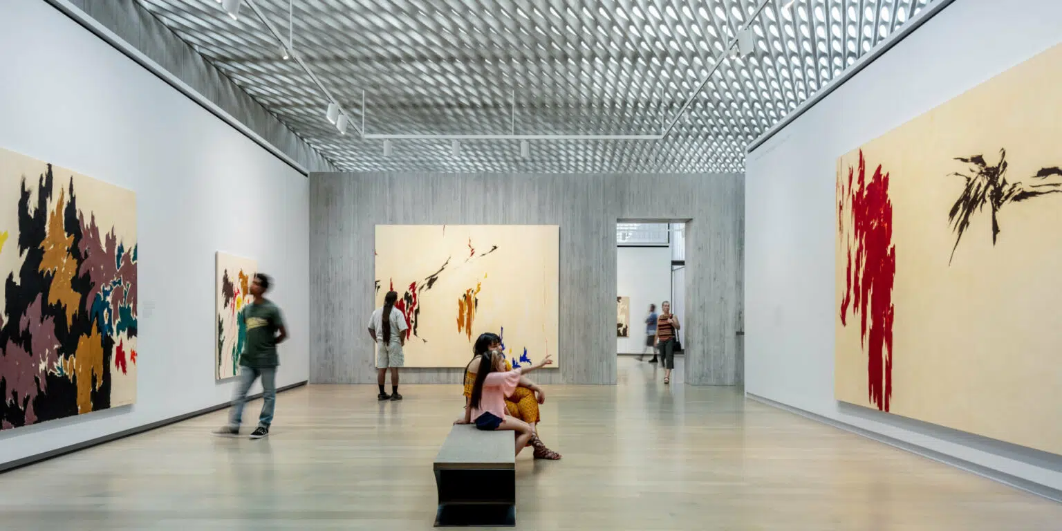 World-class art at the Clyfford Still Museum, one of the best things to do in Denver in winter