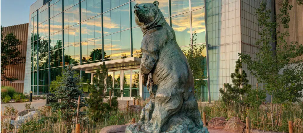 The outside of the Denver Museum of Nature and Science