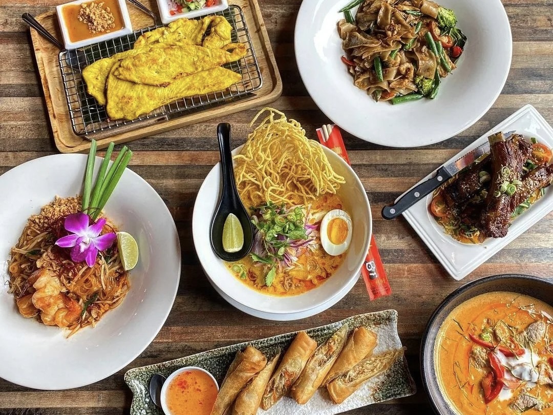 Various Thai dishes from Daughter Thai Kitchen & Bar