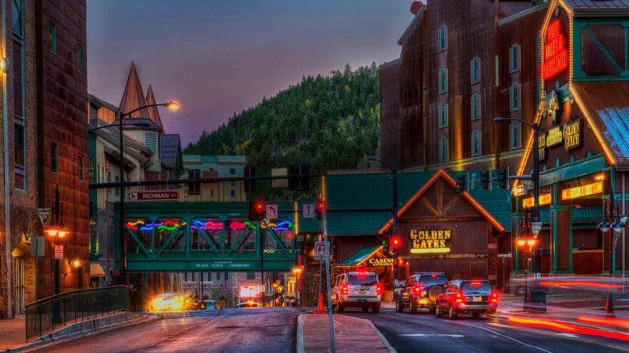 Multiple casinos in Black Hawk, Colorado