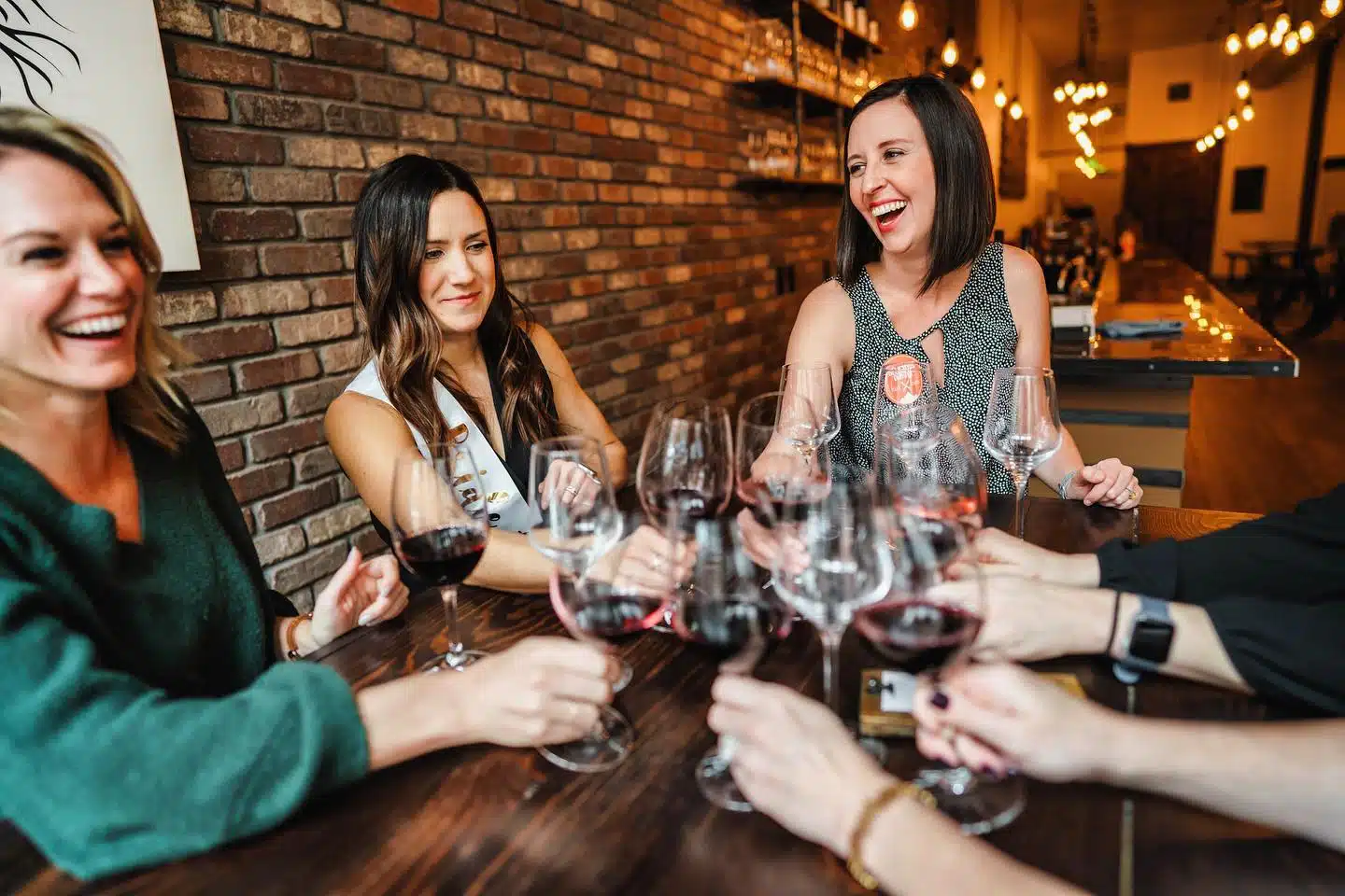 Delicious Denver Food Tours co-founder Jessica hosting a Denver Wine Walk