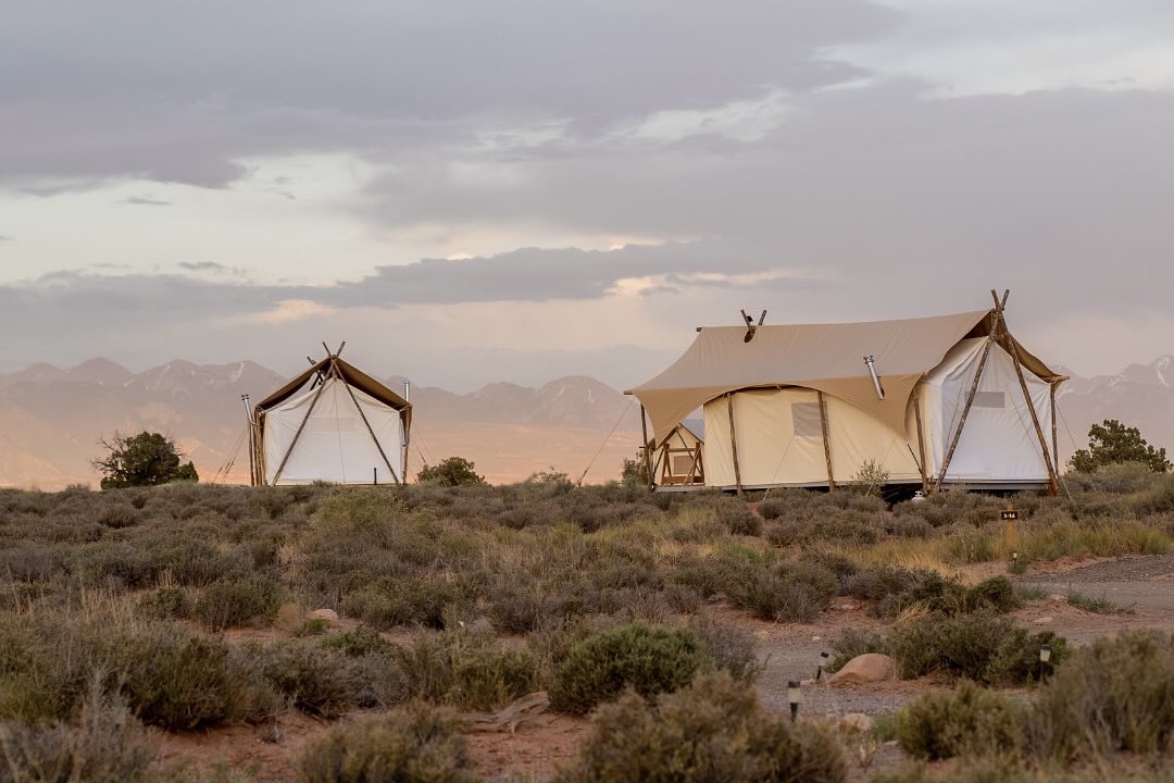 Under Canvas' luxurious glamping tents pitched in Moab, Utah 