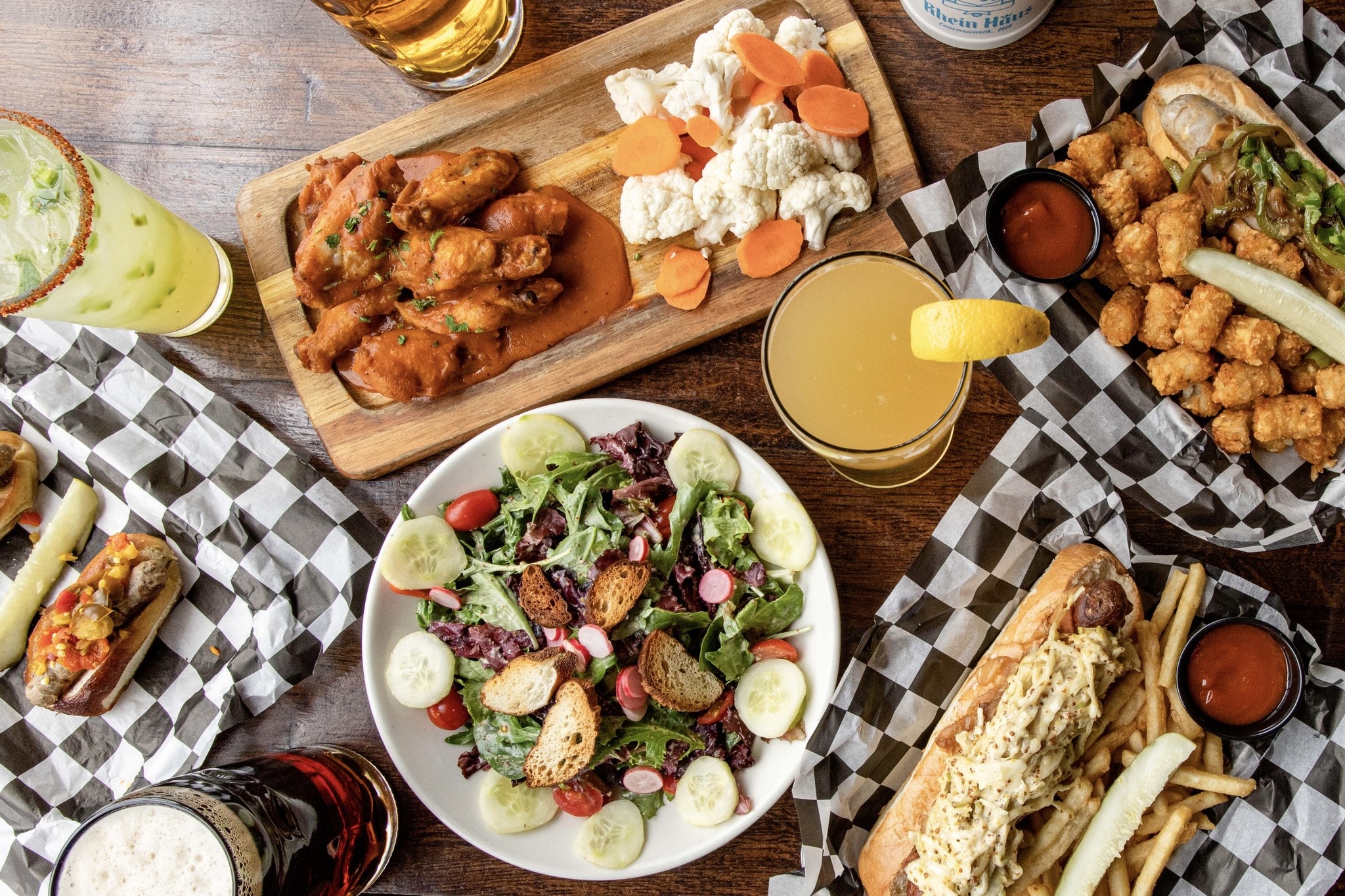 Pub grub and craft beers from Rhein Haus, one of the best bars in LoDo