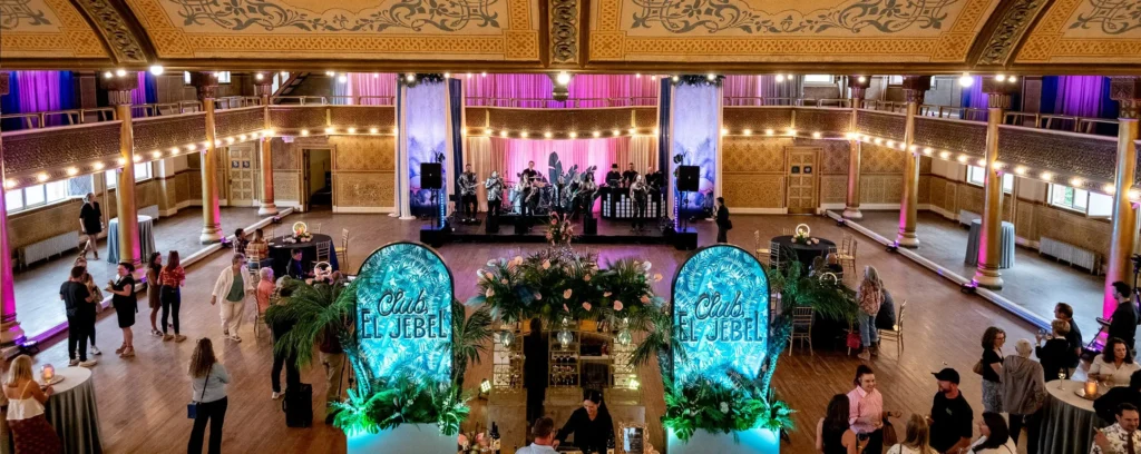 El Jebel Venue with evening event