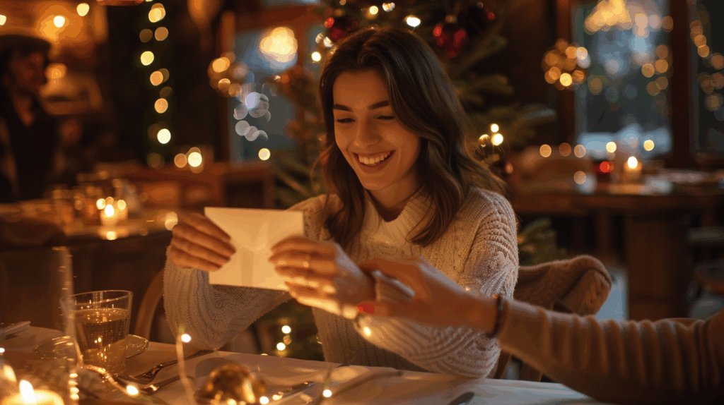 Gift Card @ holiday Dinner