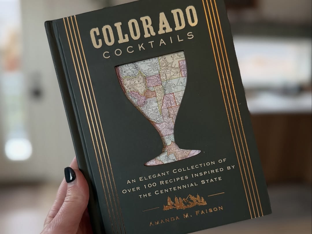 The green-hued cover of Colorado Cocktails